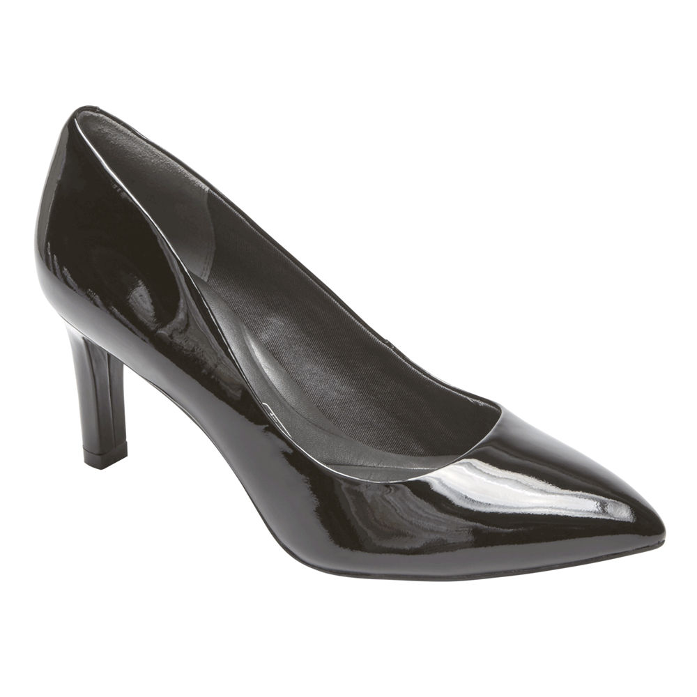 Pumps Rockport Mujer Mexico - Total Motion Valerie Luxe Negros - HMGOU9450